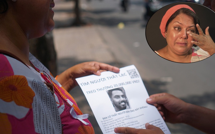 Người mẹ Nam Phi tìm con trai mất tích ở Sài Gòn: Dốc cạn túi tiền, sức khỏe