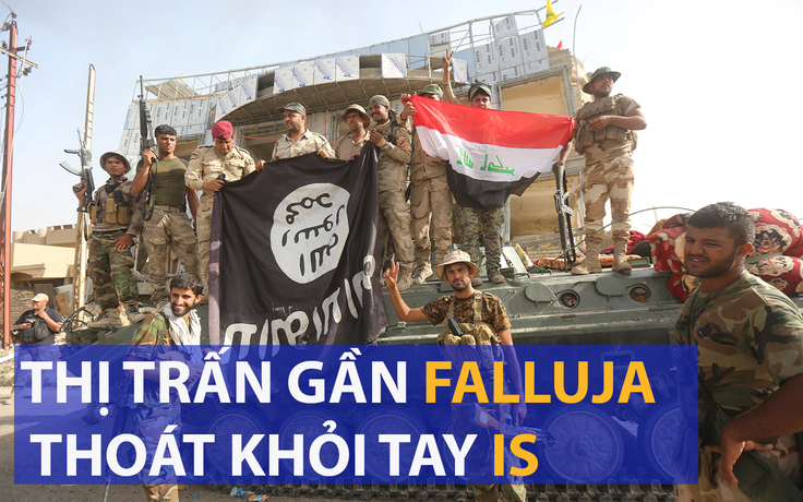 Thị trấn ở Iraq được giải phóng khỏi tay IS