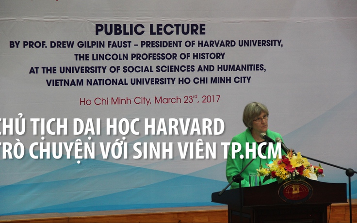 Đại học Harvard tăng cường hợp tác với Đại học Quốc gia TP.HCM