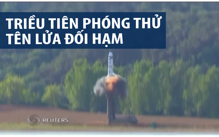 Triều Tiên phóng thử nhiều tên lửa đối hạm