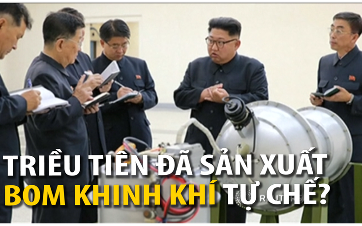 Triều Tiên nói đã phát triển được bom khinh khí tiên tiến