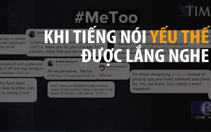 Nhìn lại năm 2017: #MeToo và làn sóng phản đối quấy rối tình dục