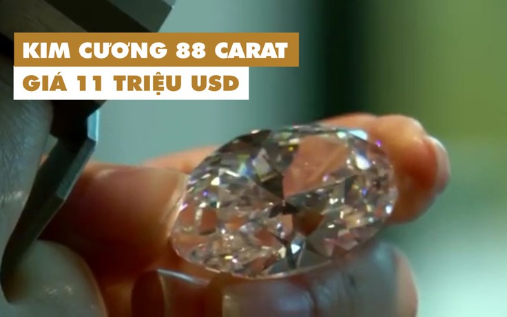 Viên kim cương 'hoàn hảo' 88 carat giá bao nhiêu?
