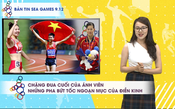 Bản tin SEA Games 9.12 | Ánh Viên và những cú bứt tốc kinh hoàng từ điền kinh