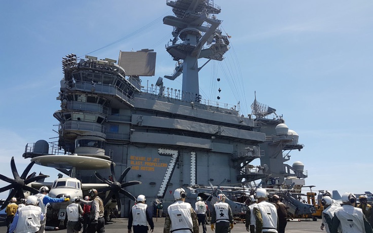 Hơn 50% thủy thủ tàu sân bay USS Theodore Roosevelt đã có kháng thể Covid-19