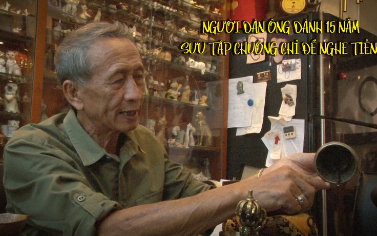 Người đàn ông sống cùng hàng trăm chiếc chuông giữa Sài Gòn