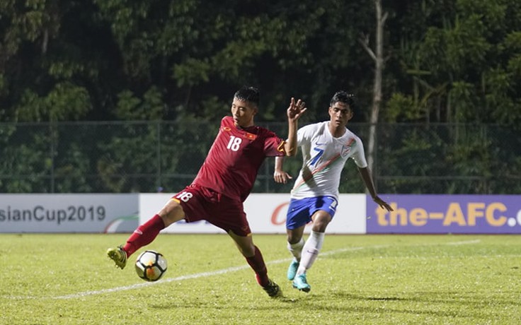 U.16 Việt Nam thua trận ra quân giải châu Á 2018
