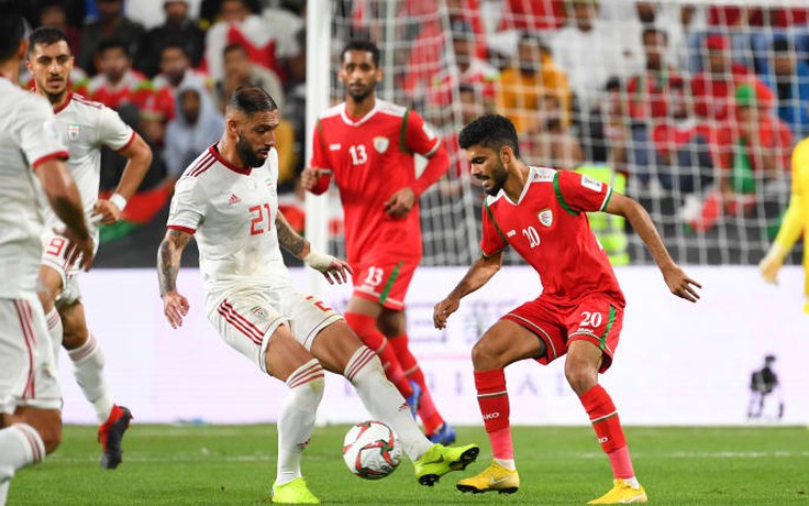 Vòng 1/8 Asian Cup 2019: Iran bị thử thách trước khi hạ Oman