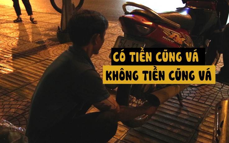 Chuyện tử tế về chủ tiệm sửa xe nghèo không tiền cũng vá