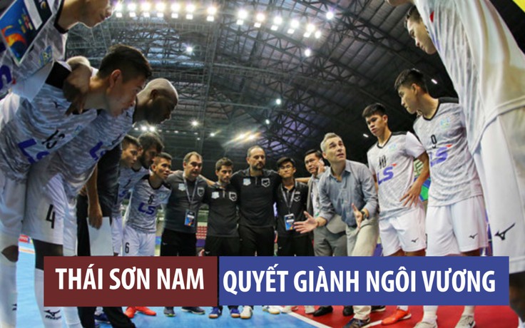 Thái Sơn Nam hướng đến chức vô địch futsal châu Á