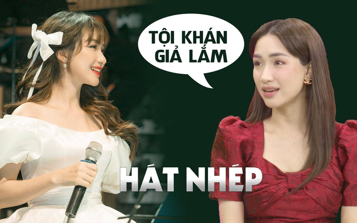 Việc bỏ quy định cấm hát nhép, Hòa Minzy khẳng định: “Nghệ sĩ mà hát nhép thì tội khán giả“