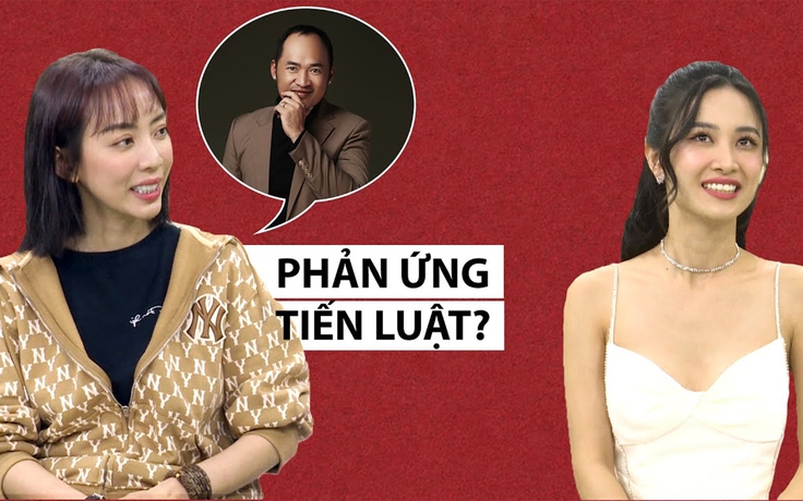 Thu Trang tiết lộ phản ứng của Tiến Luật khi vợ hôn Kiều Minh Tuấn