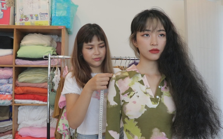 Cô gái học thời trang tại Mỹ về Việt Nam 'hô biến' vải vụn thành đồ hiệu