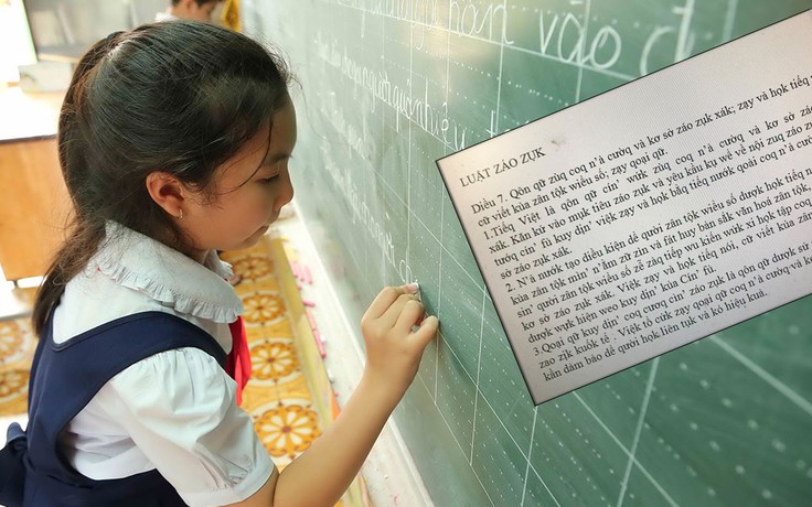 Có cần thay đổi cách viết tiếng Việt?