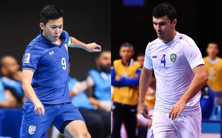 Tuyển futsal Thái Lan chạm trán ‘nảy lửa’ Uzbekistan tranh hạng ba châu Á hôm nay