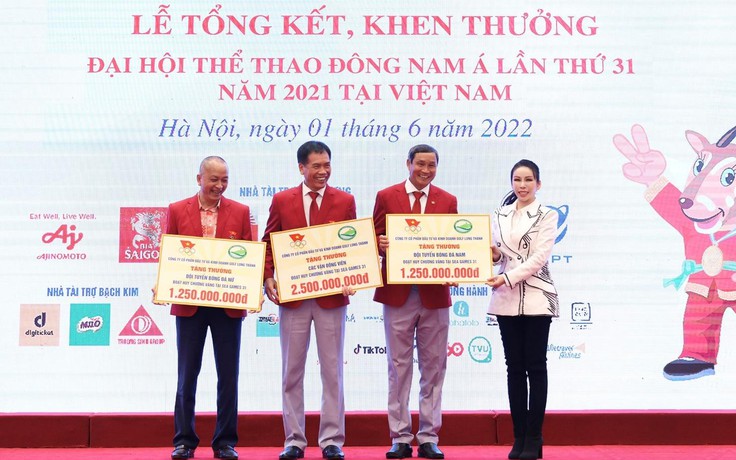 Golf Long Thành trao thưởng 5 tỉ đồng cho các VĐV xuất sắc tại SEA Games 31