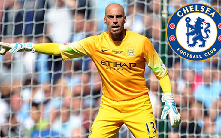 Thủ thành Caballero cập bến Stamford Bridge