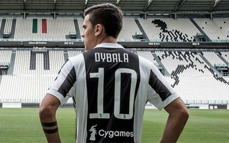 Dybala chính thức mang áo số 10 tại Juventus