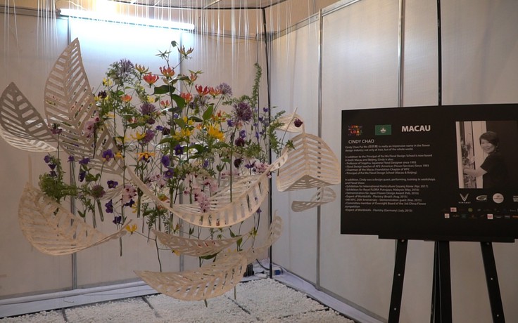 Ngắm dàn hoa lộng lẫy tại triển lãm hoa Quốc tế 2019