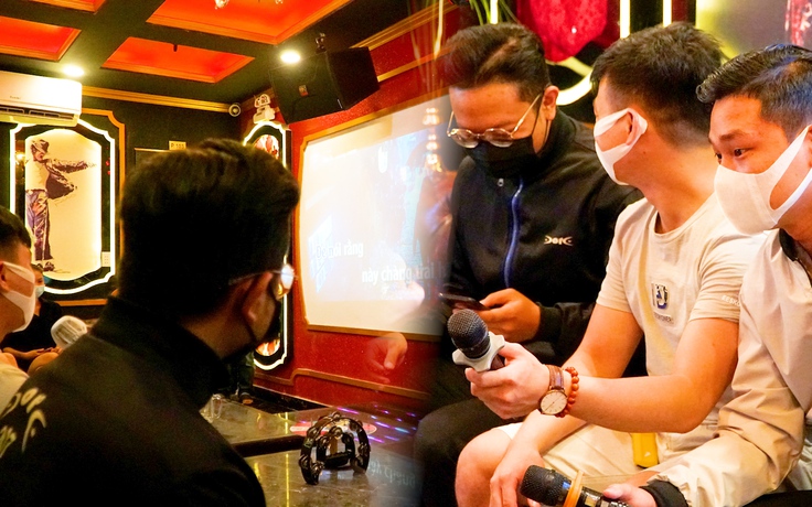 Karaoke mở cửa, người Sài Gòn đeo khẩu trang đi hát xả stress