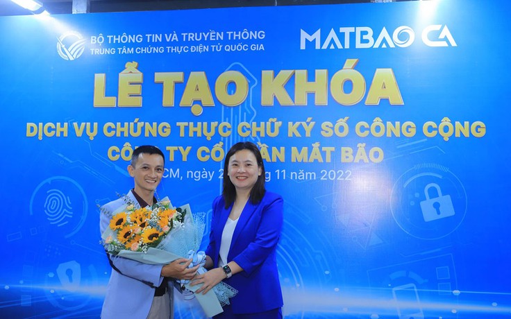 Dịch vụ chữ ký số của Mắt Bão chính thức được cấp phép Dịch vụ chữ ký số của Mắt Bão chính thức được cấp phép
