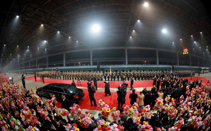Báo Triều Tiên ca ngợi chuyến công du của Chủ tịch Kim Jong-un