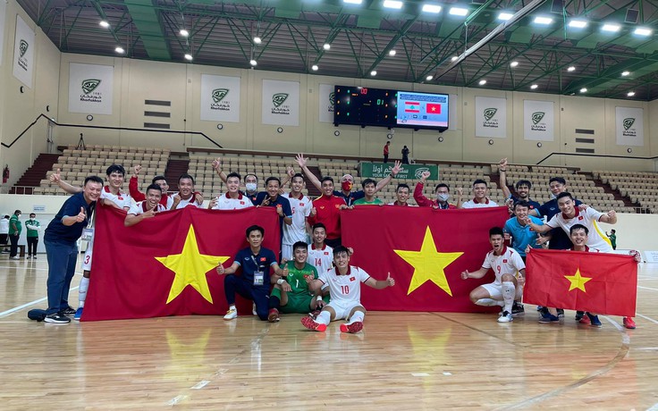Hòa kịch tính với Li Băng, tuyển futsal Việt Nam lần thứ 2 dự VCK World Cup