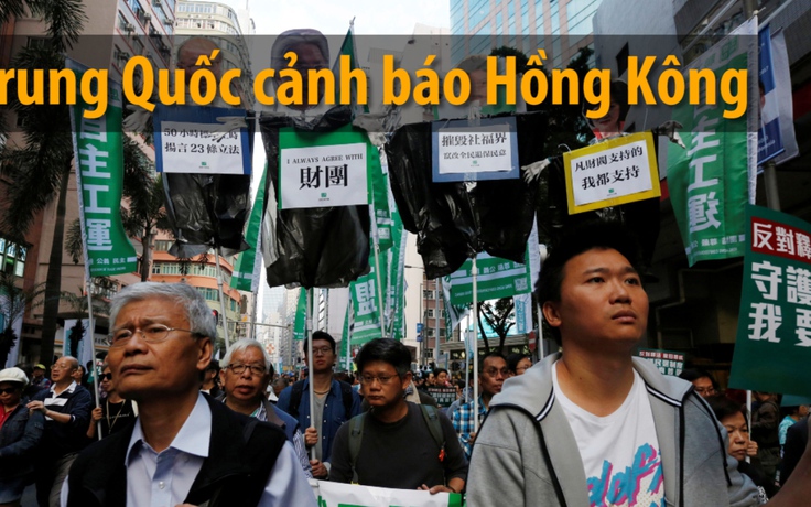 Trung Quốc nghiêm khắc cảnh báo Hồng Kông đầu năm mới