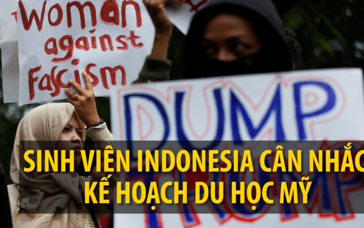 Sinh viên Indonesia cân nhắc chuyện du học Mỹ sau lệnh cấm