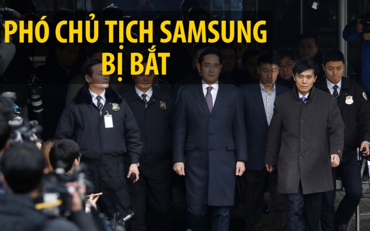 Phó chủ tịch Samsung bị bắt vì bê bối tham nhũng