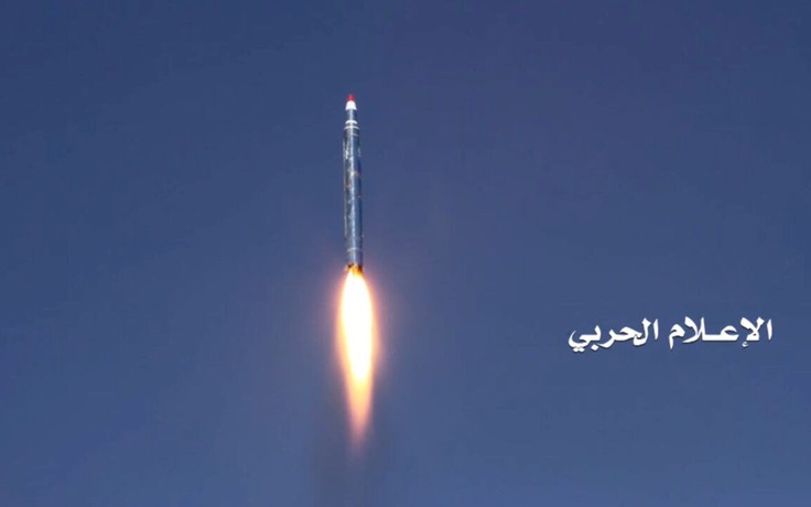 Ả Rập Xê Út chặn thành công tên lửa từ phiến quân Houthi