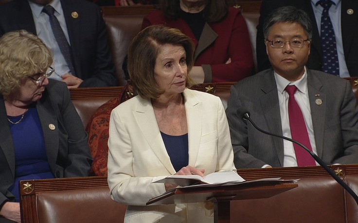 Lãnh đạo Hạ viện phát biểu suốt 8 tiếng để bảo vệ thanh niên nhập cư bất hợp pháp