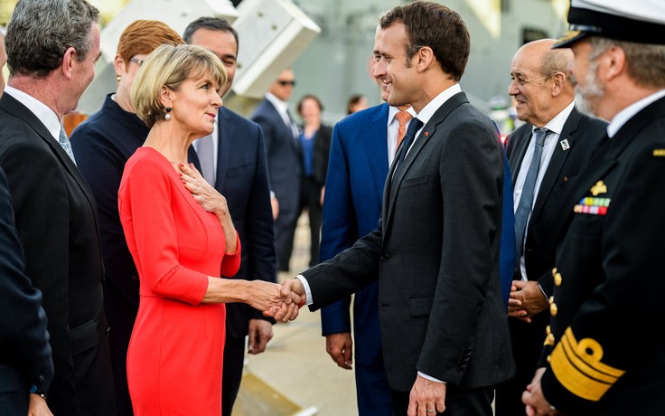 Sao Tổng thống Macron lại khen vợ thủ tướng Úc 'ngon lành'?