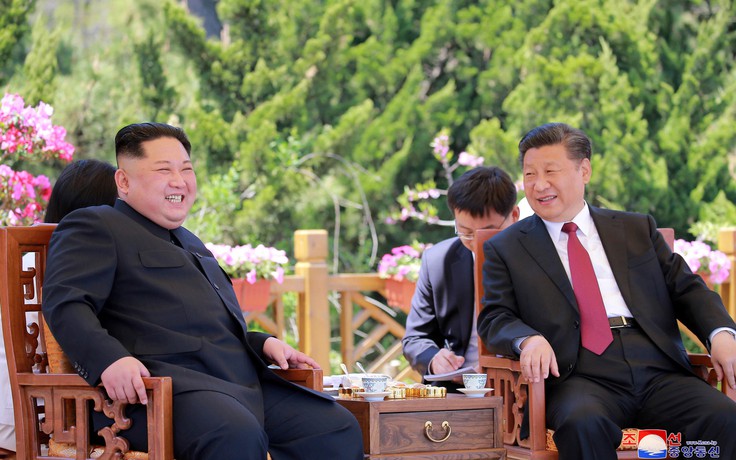 Lãnh đạo Triều Tiên lại bí mật gặp chủ tịch Tập Cận Bình