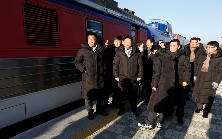Kế hoạch nối đường sắt Hàn - Triều bắt đầu chuyển động