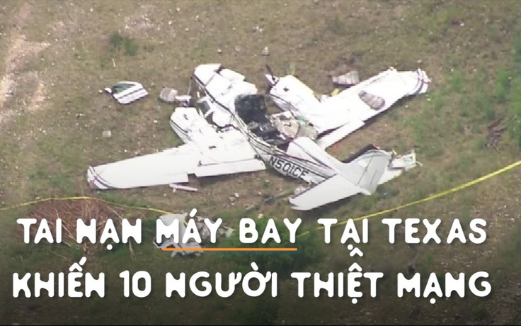 Máy bay tư nhân gặp nạn, 10 người chết