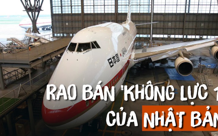 Chuyên cơ từng chở Nhật hoàng 'sang tay' giá 28 triệu USD