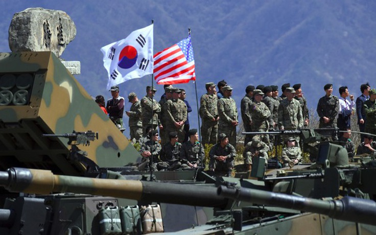 Mỹ - Hàn hoãn tập trận chung để 'giữ hòa khí' với Triều Tiên