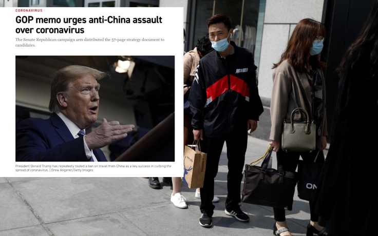 Trung Quốc nói đang bị đảng Cộng hòa Mỹ bôi nhọ để giúp Tổng thống Trump tái tranh cử