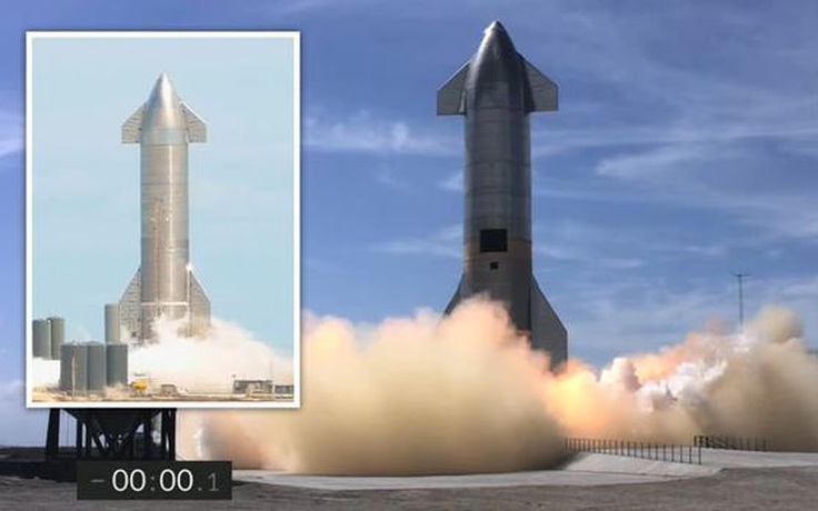 Tên lửa SpaceX lần đầu hạ cánh thành công nhưng phát nổ sau 8 phút