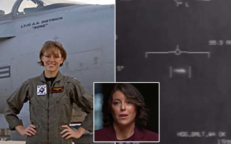 Nữ phi công hải quân Mỹ nói gì về trải nghiệm chạm trán UFO?
