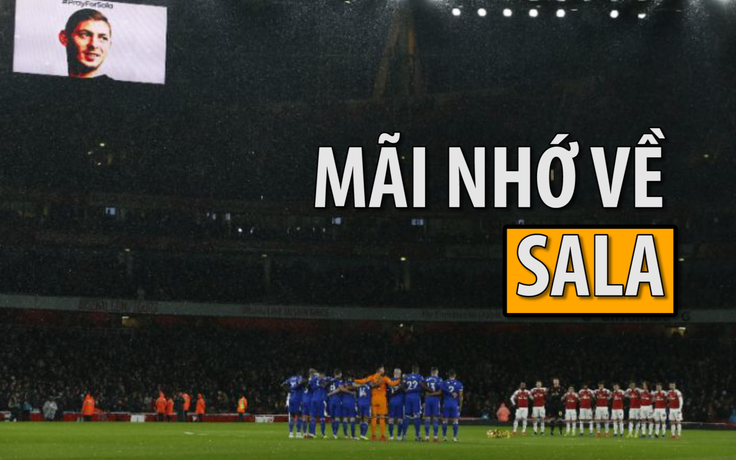Rơi nước mắt khi Arsenal và Cardiff tưởng nhớ Sala