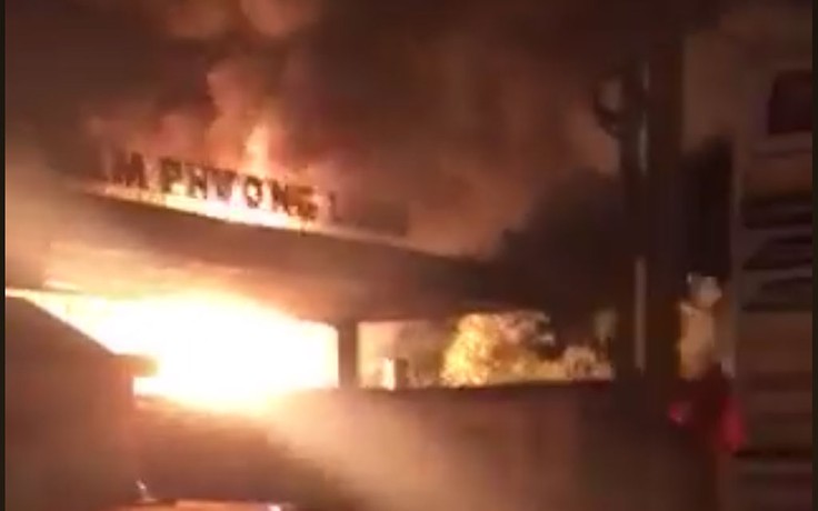 Cháy cây xăng ở Xuân Lộc: Hai nhân viên cây xăng bị bỏng nặng, nguy kịch