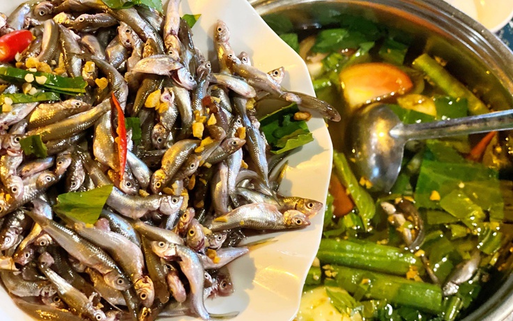 Ngọt ngào lẩu mắm cá linh miền Tây Ngọt ngào lẩu mắm cá linh miền Tây