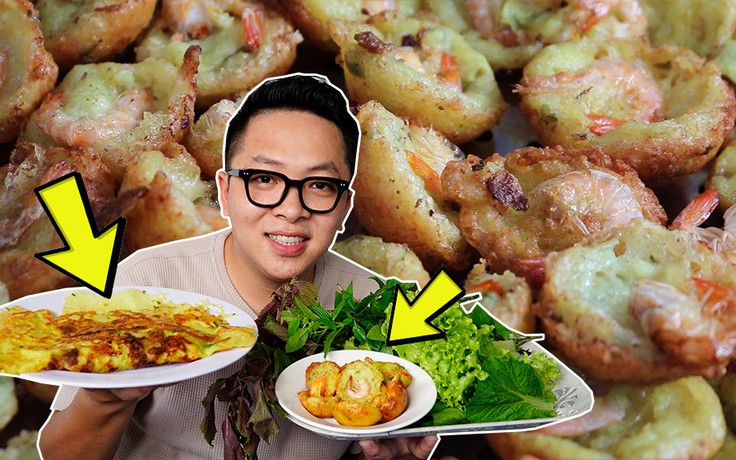 Quán buffet bánh xèo, bánh khọt nhân ái của cặp vợ chồng U70