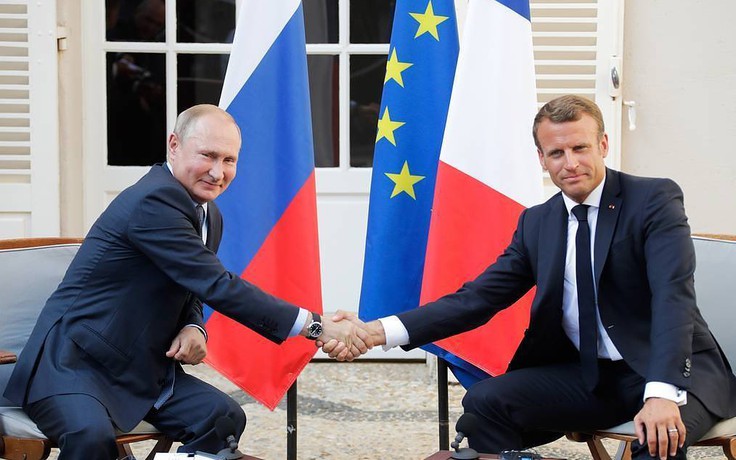 Tổng thống Macron đến gặp Tổng thống Putin để bàn chuyện Ukraine