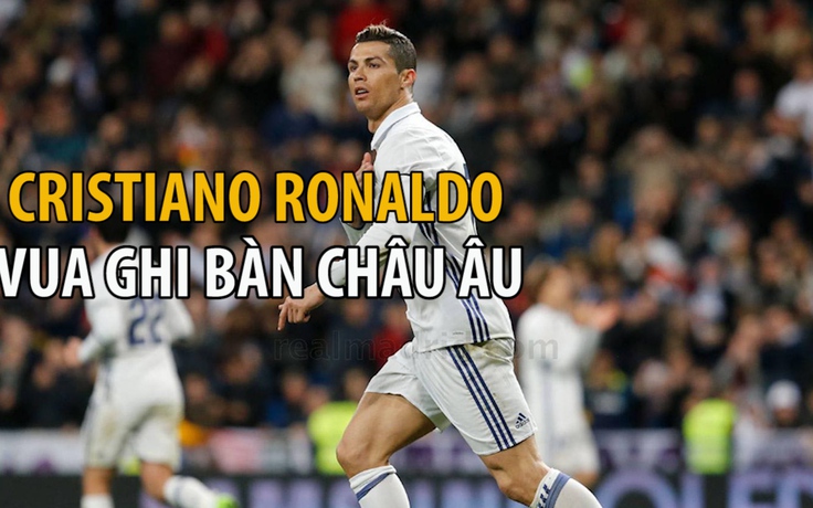 Ronaldo lập 2 kỷ lục, thành vua ghi bàn 6 giải VĐQG châu Âu