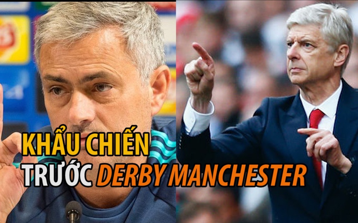 HLV Ngoại hạng Anh khẩu chiến trước Derby Manchester