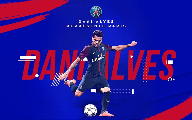 Từ chối Manchester City, Dani Alves gia nhập PSG