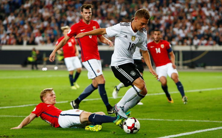 Vùi dập Na Uy 6-0, Đức rộng cửa vào VCK World Cup 2018
